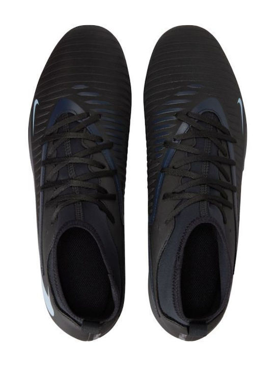 Nike Phantom 6 High Club Футболни Обувки с Бутони Черни