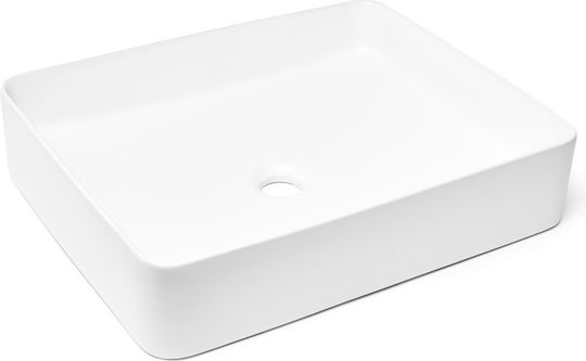 Swiss Aqua Technologies Infinitio Надеждна мивка Керамика 50.5x40x11см Белият шахмат Swiss Aqua Technologies Infinitio Надеждна мивка Керамика 50.5x40x11см Белият шахмат