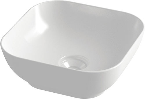 Orabella Trend Square 02 Επικαθήμενος Νιπτήρας Πορσελάνης 38x38x14.4cm