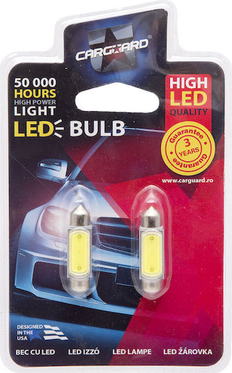 LED Крушка За Автомобил Sofit 36 мм 12V 3W 6000K 150 Lm