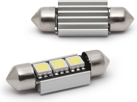 Bec Led Auto Sofit 36 Mm 12v 3w 6000k 54 Lm