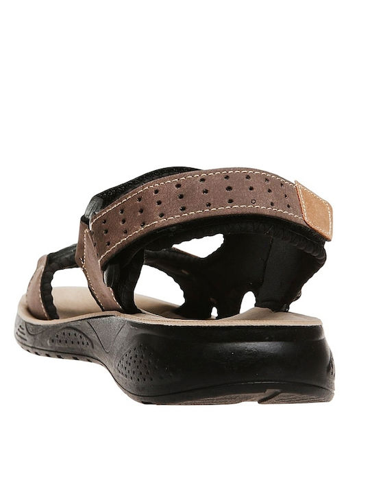 Herrensandalen in Brauner Farbe