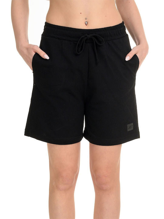 Damen Aktivbekleidung Bermudas Schwarz