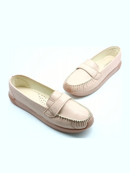 Women's Loafers In Pink Color