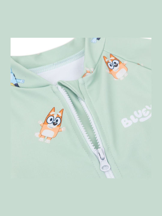 Swim Essentials Kids One-Piece Swimwear With Long Sleeve Bluey