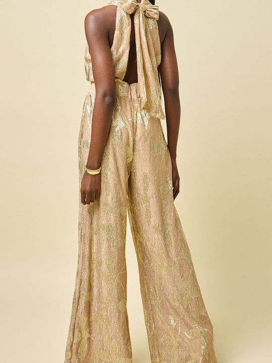 Project Soma Damen Jumpsuit Gold