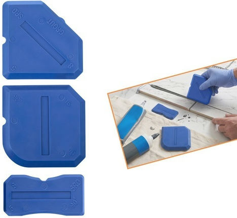 Set De Vârfuri Pentru Spatule Din Silicon Zola 14 Bucăți Aplicare Netezire Îmbinări Raclete Aplicatoare Multicolor