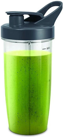 Zelmer Μπλέντερ με Πλαστική Κανάτα 600 ml 1200W Μαύρο ZSB3200