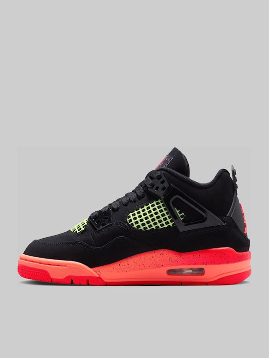 Air  4 Kids Sneakers High Black