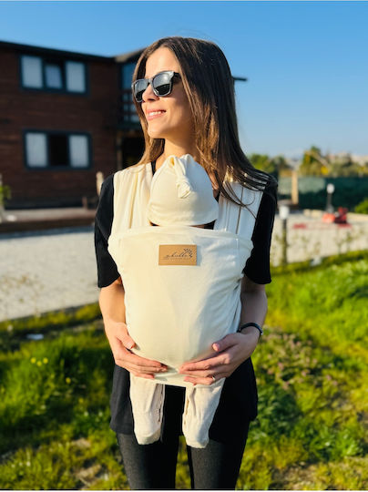 SteweHome Standard Baby Carrier Sling Beige with Maximum Weight 15kg