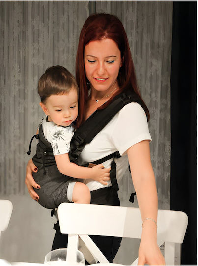SteweHome Klassischer Babytragetuch Graue mit Maximales Kindergewicht 20kg