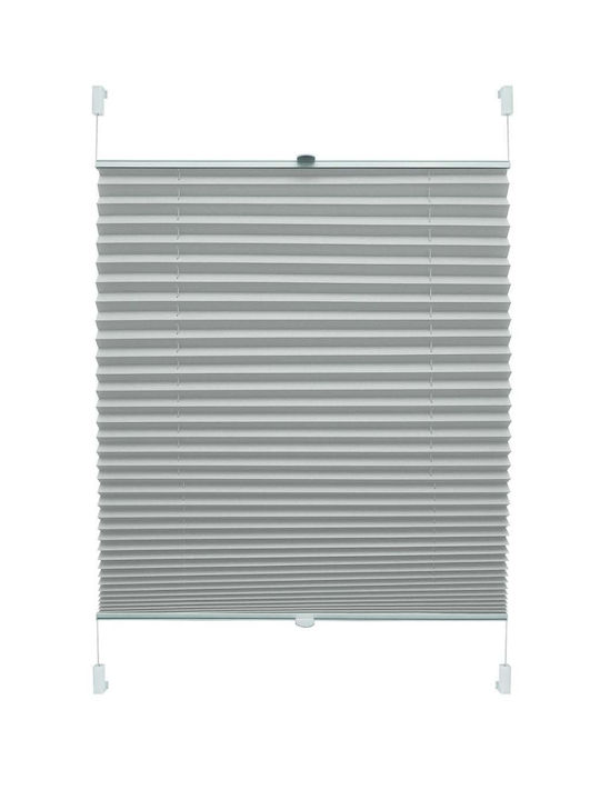 Stoff Jalousie in Grau Farbe P61.5xH150cm