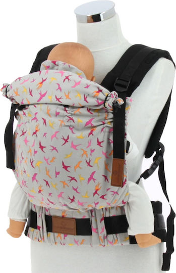 SteweHome Marsupiu Clasic Gri cu Greutate Maximă 20kg