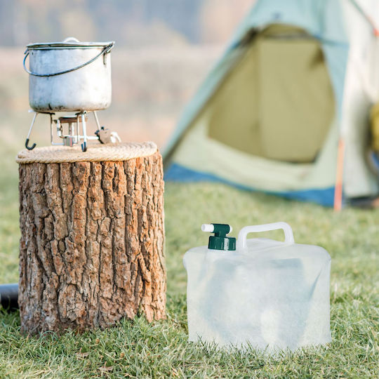 Relaxdays Foldable Plastic Jerry Can 5lt