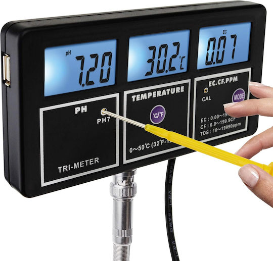 Resteq Digitaler PH TDS Cf 5 1 Wasser-Messgerät Hydroponik Aquarien