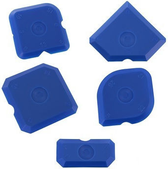 Pistol De Silicon Zola Compatibil Cartușe 600 Ml 5 Duze Interșanjabile 5 Spatule Cârlig Mâner Ergonomic 57 X 19 X 6 Cm Galben Argintiu