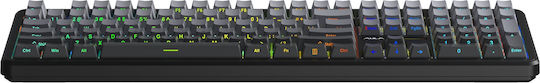 Aula F108 Wireless Gaming Mechanical Keyboard with Nimbus V3 Switches and RGB Lighting English US Gray