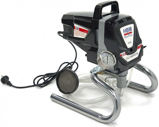 HBM Machines X10130 Pistol de Vopsit Electric 1010W cu Recipient 1.5l