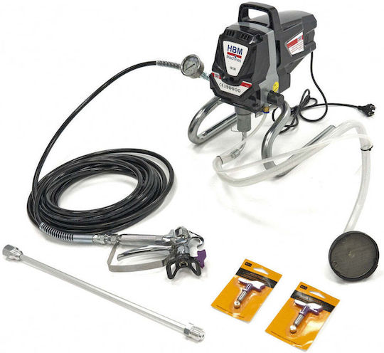 HBM Machines X10130 Pistol de Vopsit Electric 1010W cu Recipient 1.5l