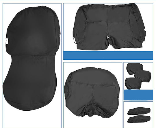 Huse Scaune Auto Vw Transporter T5 2003-2022 Jojocy Set De 8 Bucăți 600d