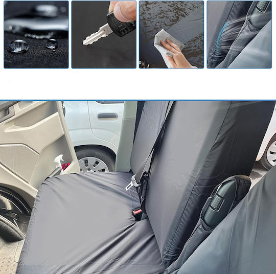 Huse Scaune Auto Vw Transporter T5 2003-2022 Jojocy Set De 8 Bucăți 600d