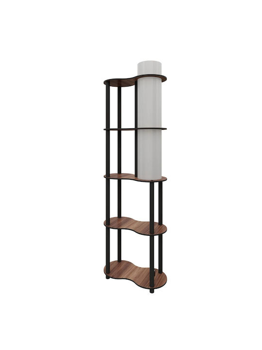 SteweHome LED Floor Lamp H165xL60cm Black