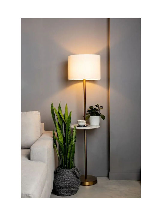 SteweHome Φωτιστικό Δαπέδου Υ150εκ. Μπεζ SteweHome Φωτιστικό Δαπέδου Υ150εκ. Μπεζ