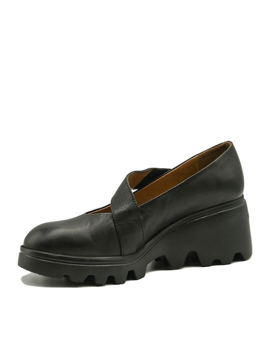 Pumps mit Riemchen Schwarz