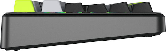 Aula F99 Pro Wireless Gaming Mechanical Keyboard with GrayWood V3 Switches and RGB Lighting English US