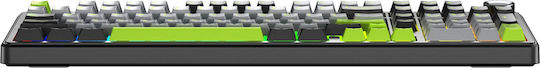 Aula F99 Pro Wireless Gaming Mechanical Keyboard with GrayWood V3 Switches and RGB Lighting English US