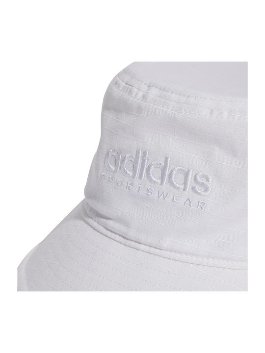 adidas Classic Υφασμάτινo Ανδρικό Καπέλο Στυλ Bucket Λευκό
