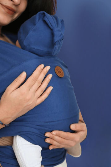 SteweHome Standard Baby Carrier Sling Navy Blue with Maximum Weight 15kg