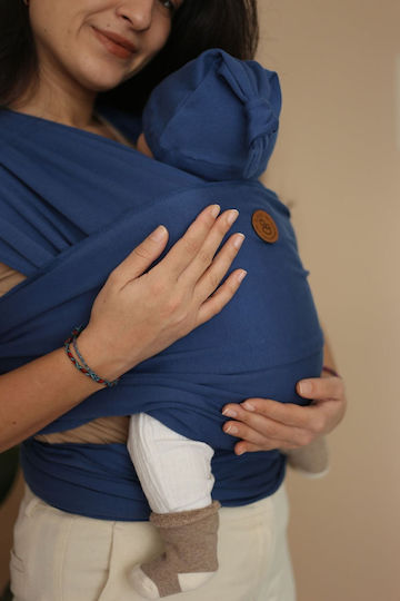 SteweHome Standard Baby Carrier Sling Navy Blue with Maximum Weight 15kg