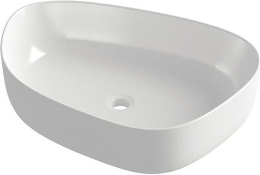 Orabella Chic Deasupra Blatului Chiuvetă Porțelan 54.7x39.5x13.9cm Alb