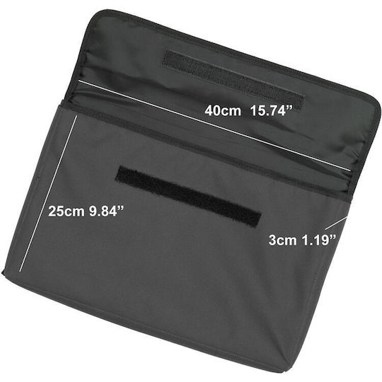 Tool Compartment Organizer Black 39x60x11cm