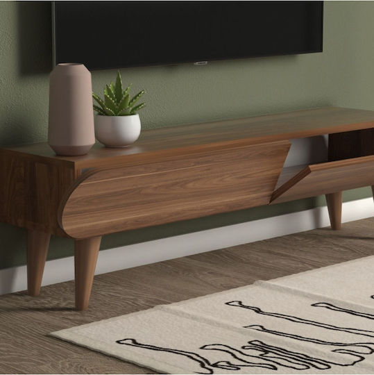 Floor-Standing Brown TV Stand 130x30x40 cm Floor-Standing Brown TV Stand 130x30x40 cm