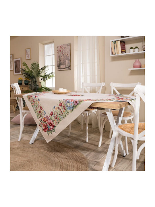 Teoran Καρέ Τραπεζομάντηλο Toreno Toreno 140x140εκ.