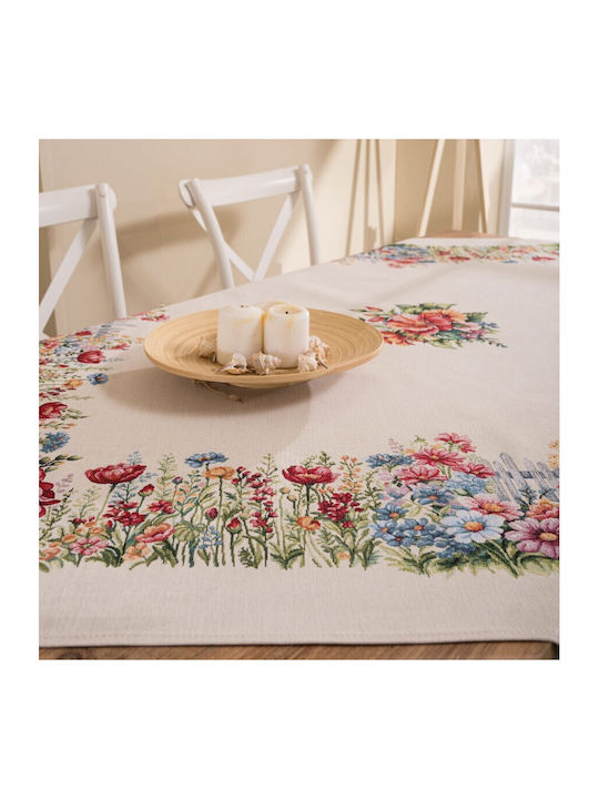 Teoran Καρέ Τραπεζομάντηλο Toreno Toreno 140x140εκ.