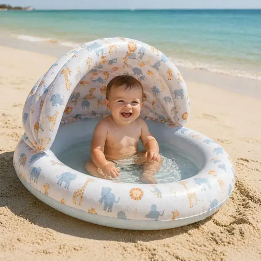 Swim Essentials Παιδική Πισίνα PVC 100lt Φουσκωτή Wild Life