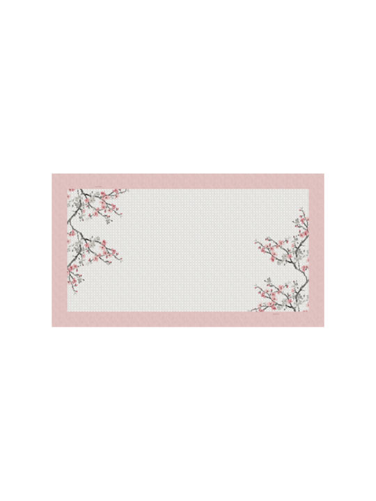 Saint Clair Τραπεζομάντηλο Grey-pink 145x260εκ.