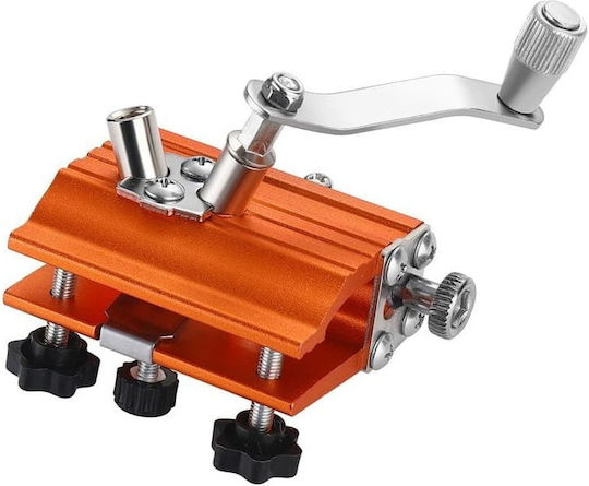 Afilator Manual pentru Lanț Drujbă Zola 3 Pietre de Ascuțit Incluse Reglabil Compatibil cu Lanțuri de 8-20 Inch Compact 8.5 X 5.5 X 4 Cm