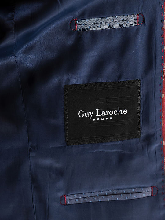 Winter Men's Suit with Vest Blue
