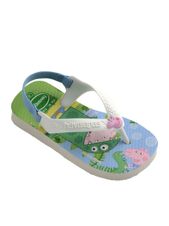 Παιδικές Σαγιονάρες Peppa Pig Λευκές