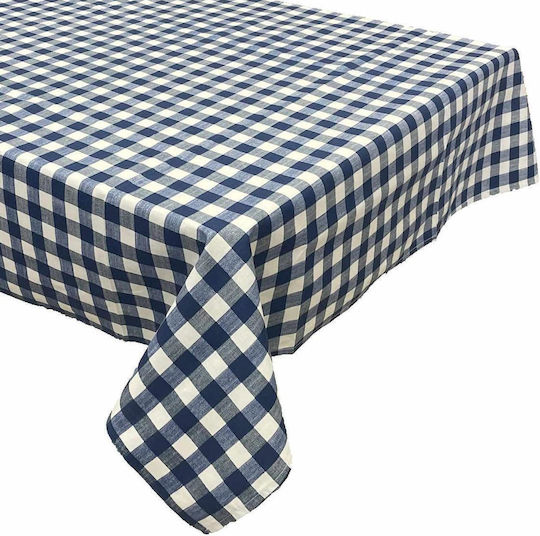 Linea Home Τραπεζομάντηλο Μπλε 140x140εκ.