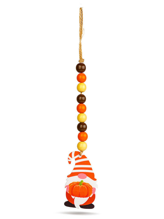 Alista Home Christmas Decorative Wooden Wreath with Diameter 31cm Orange