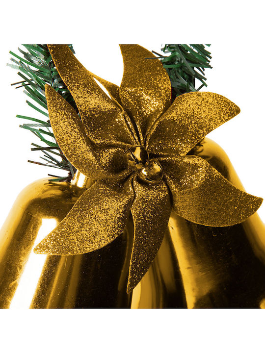 Coronită De Crăciun Decorativă Din Plastic Cu Diametru 23 Cm Verde
