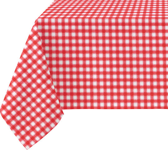 Sunshine 5467 Cotton & Polyester Tablecloth Red 140x220cm