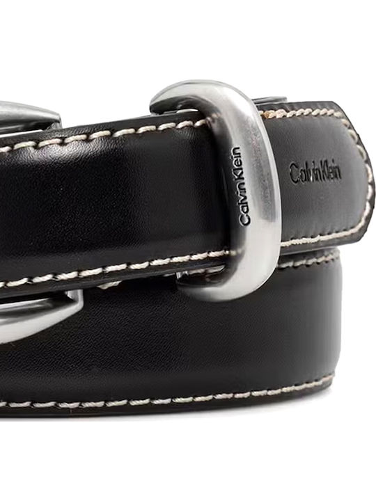 Leather Women's Belt Black
