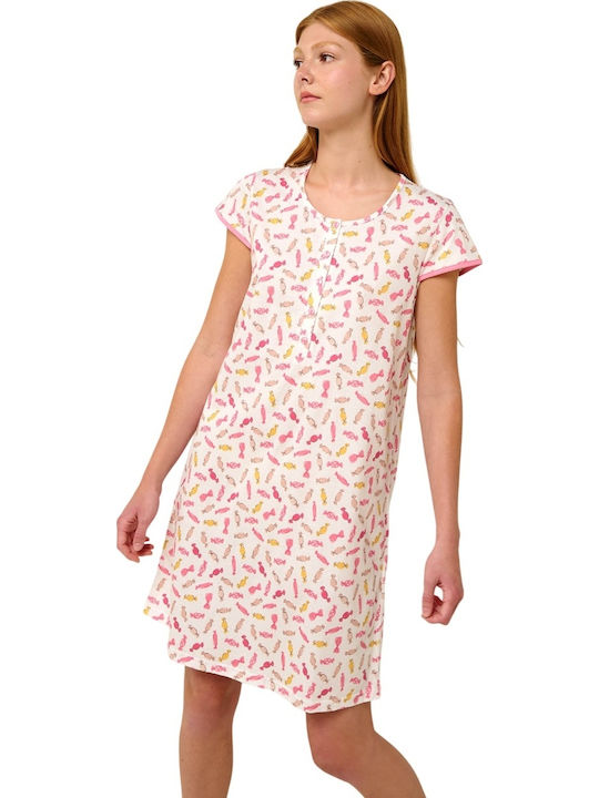 Vamp Summer Women's Nightdress Pink Sea