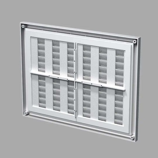 Vents Вентилационна Решетка 22x30см Правоъгълна